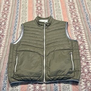Brunello Cucinelli Olive Quilted Vest